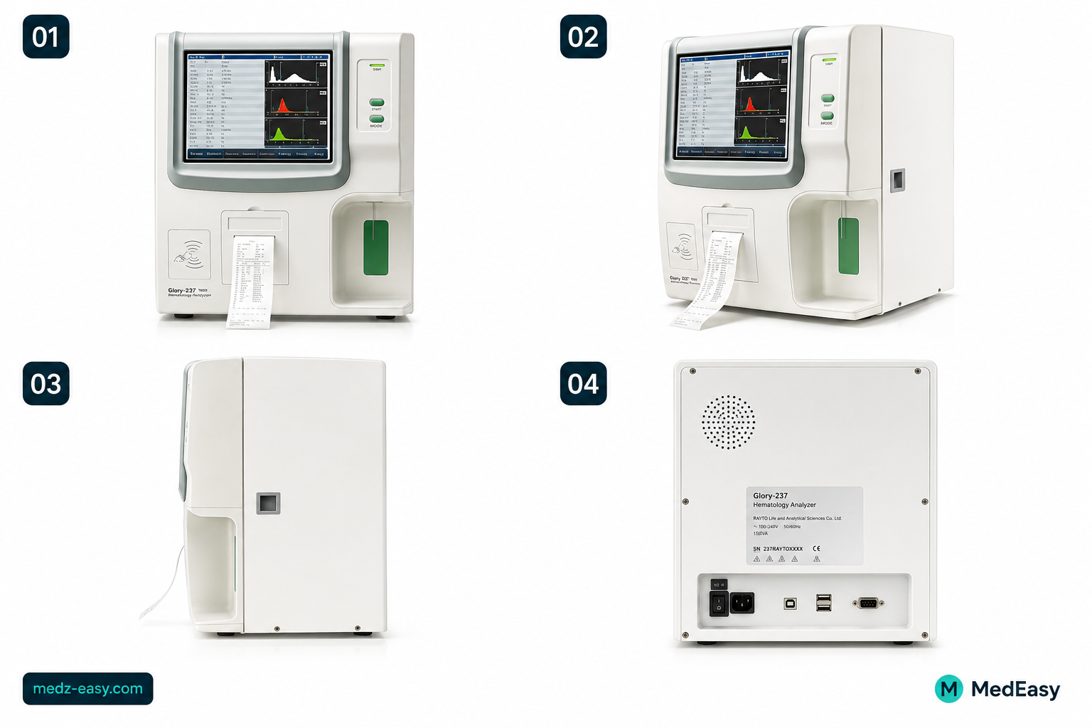 RAYTO Glory-237 Hematology Analyzer