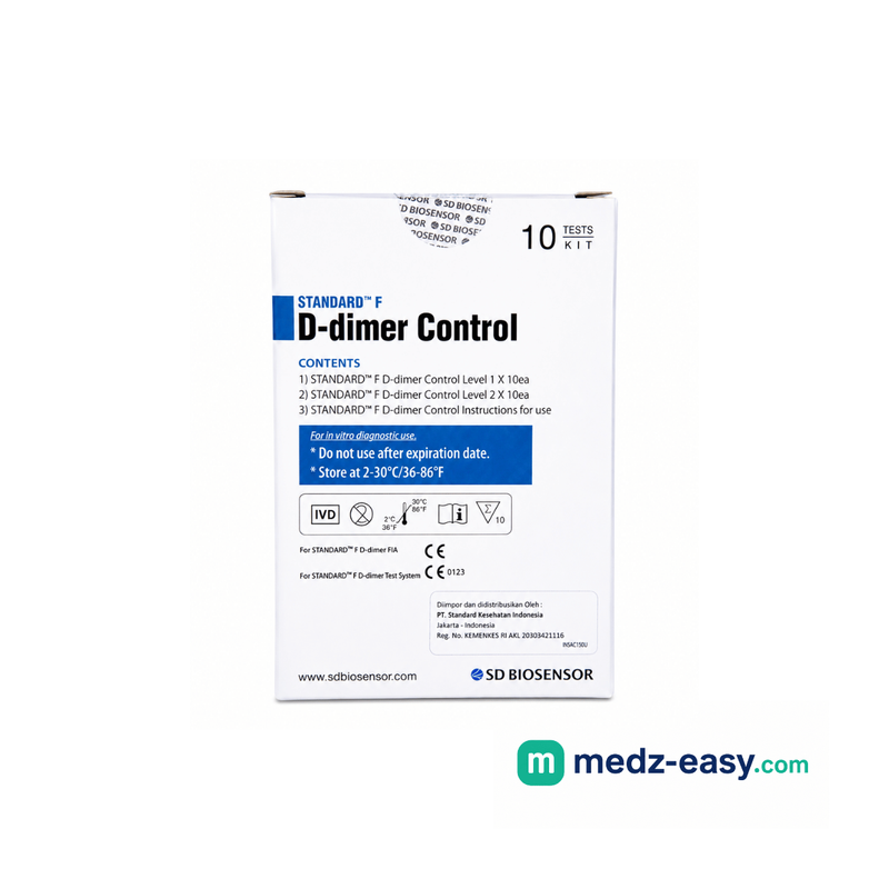 Standard F D-dimer Control — Standard Biosensor