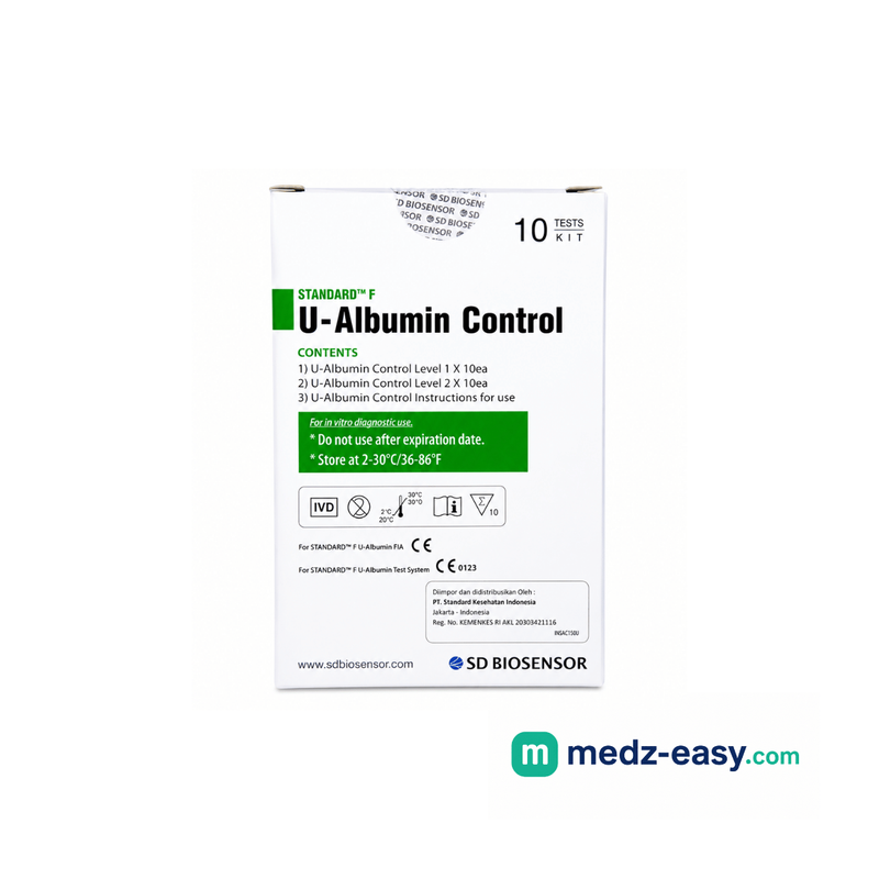 Standard F U-Albumin Control (Level 1 & 2) — Standard Biosensor
